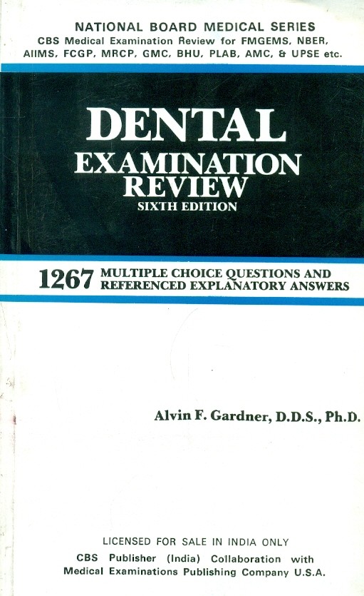 Dental examination review, 