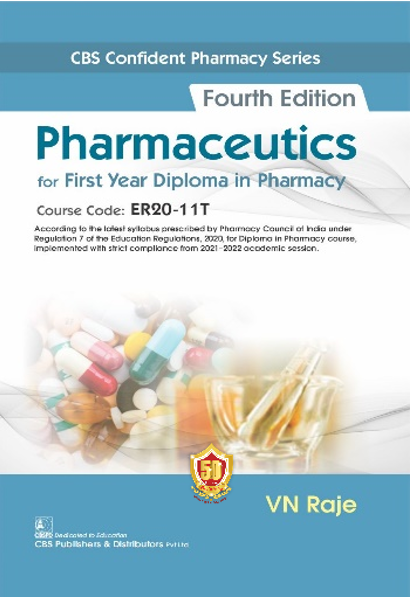 Cbs confident pharmacy series pharmaceutics for first year diploma in pharmacy