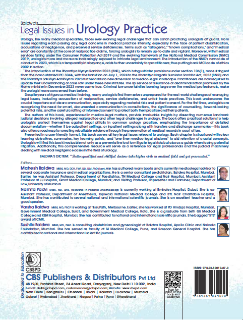 Legal issues in urology practice
