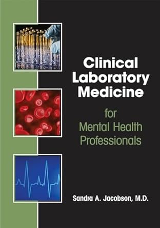 Clinical laboratory medicine for mental health professionals (pb 2017) 