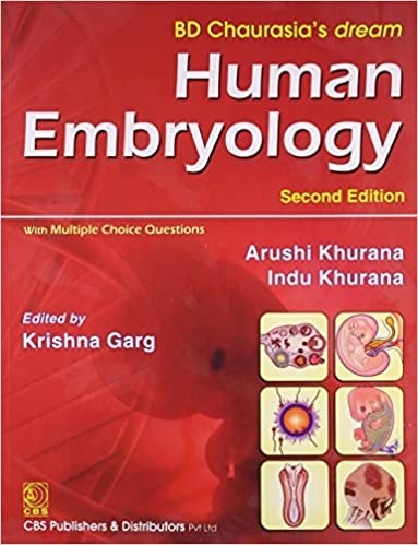 Bd chaurasia's dream human embryology