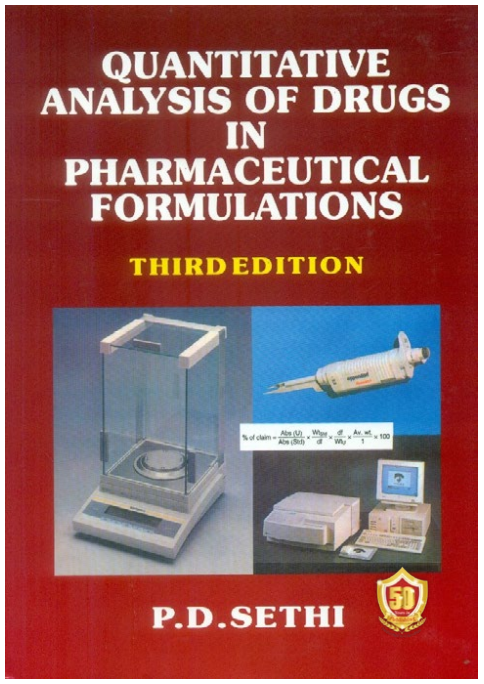 Quantitative analysis of drugs in pharmaceutical formulations