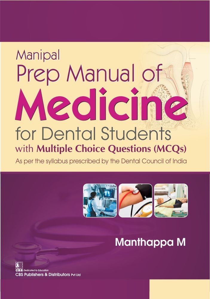 Manipal prep manual of medicine for dental students