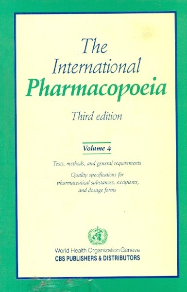 The international pharmacopoeia