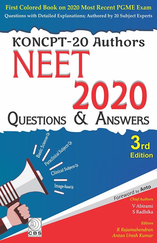 Koncpt-20 authors: neet 2020 questions & answers