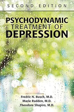 Psychodynamic treatment of depression 2ed (pb 2016) 