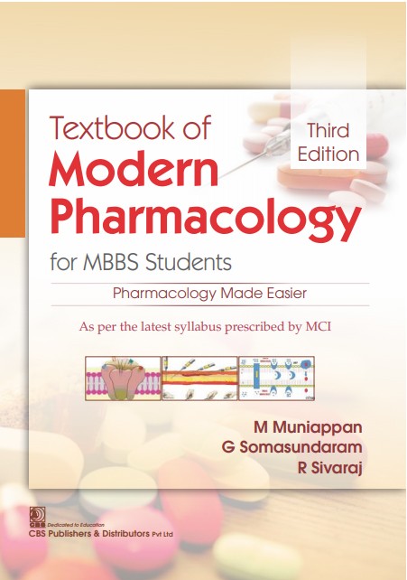 Textbook of modern pharmacology for mbbs students