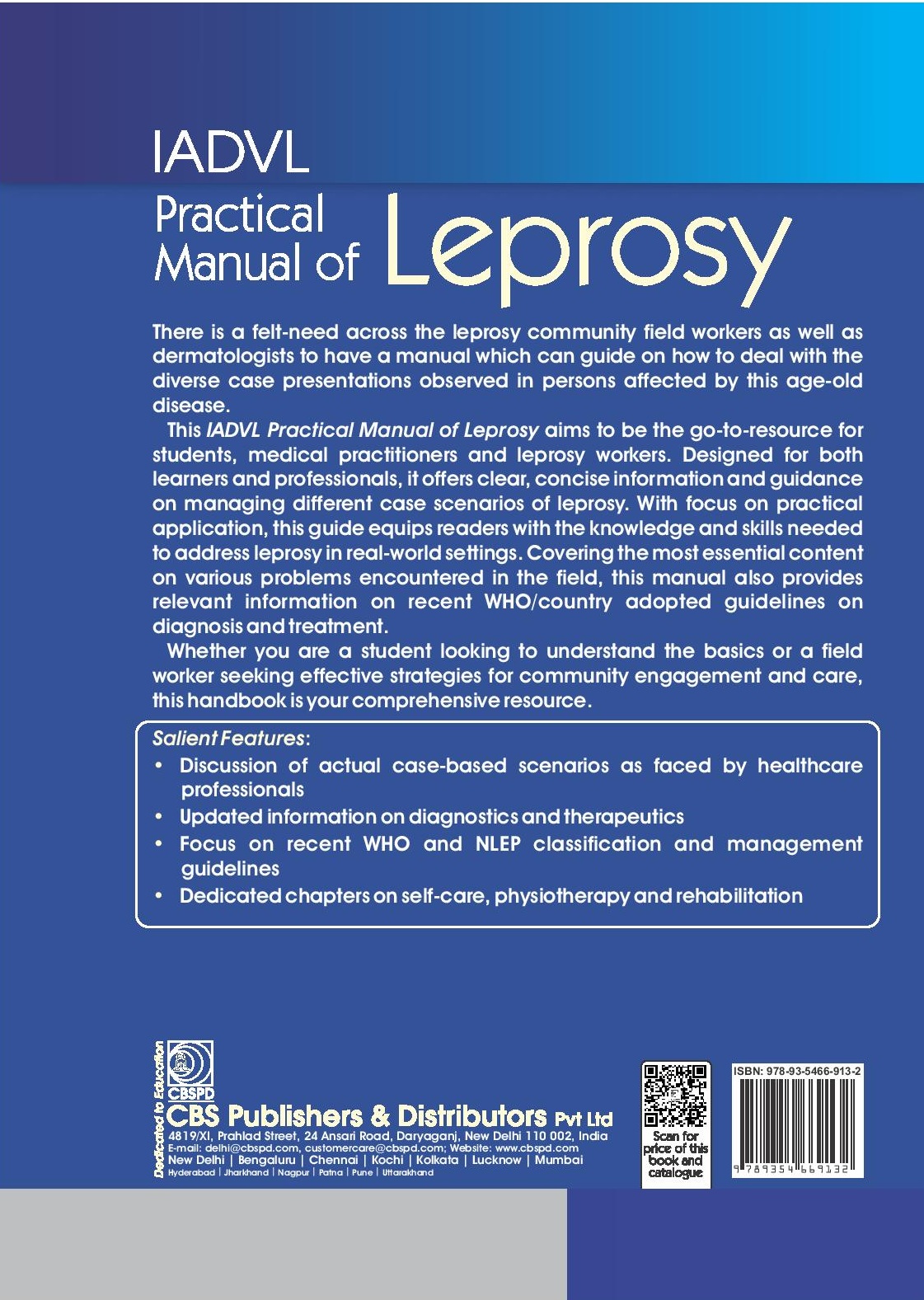 Iadvl practical manual of  leprosy