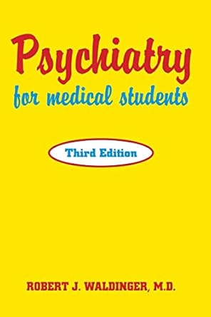Psychiatry for medical students 3ed (pb 1997) 